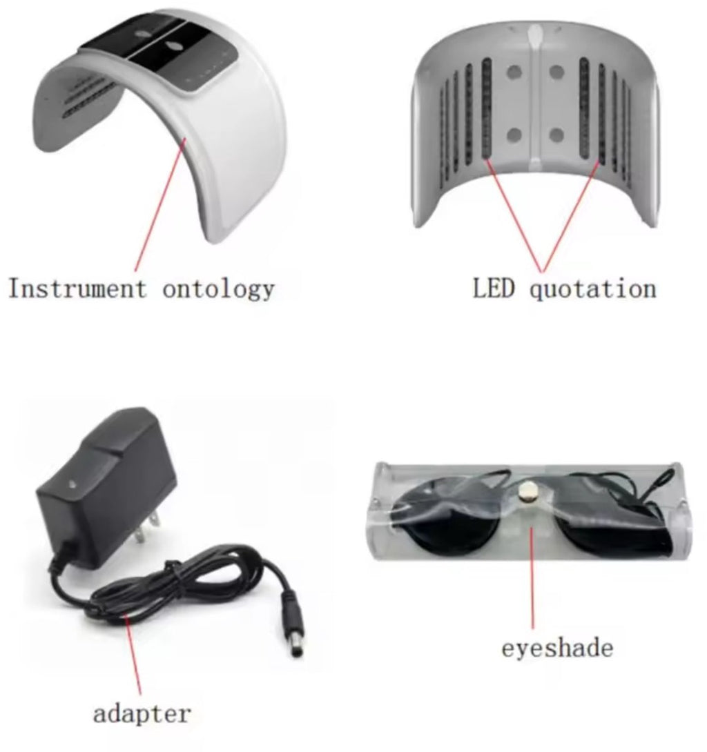 LED-gezichtsdome met bedieningspaneel – Wit – productfoto 2