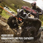 Elektrische lier 12 V – 4500 lbs – Met bediening – productfoto 3