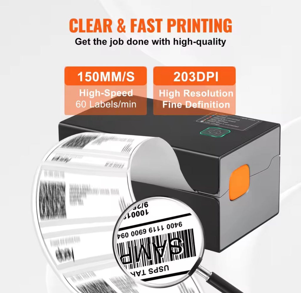 Thermische labelprinter met Bluetooth – productfoto 6