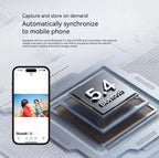 Slimme bril met camera en Bluetooth – Zwart – productfoto 5