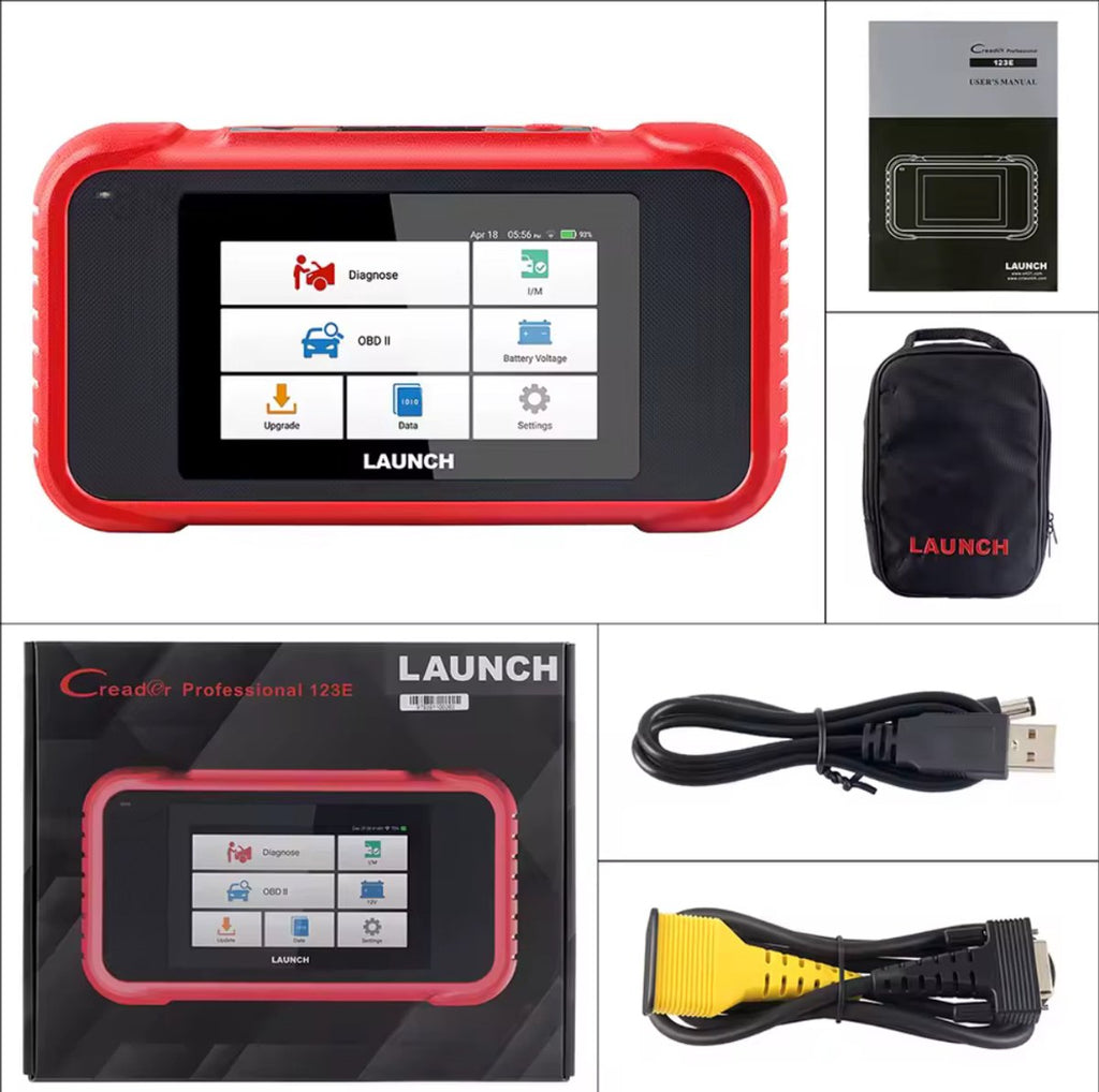 Launch Creader CRP123E V2.0 OBD2-uitleesapparaat – productfoto 4