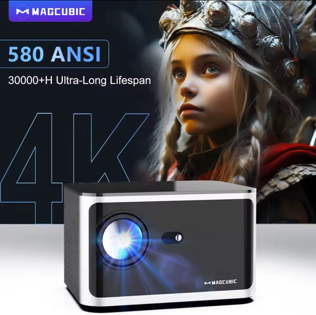 Magcubic HY350 projector – Grijs – productfoto 7