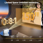 Magcubic X7 mini-beamer – Full HD 1080p – productfoto 5