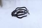 BDSM Collar Triple Wave Leather Choker with O Ring