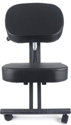 Ergonomische kniestoel op wielen – Zwart – productfoto 17