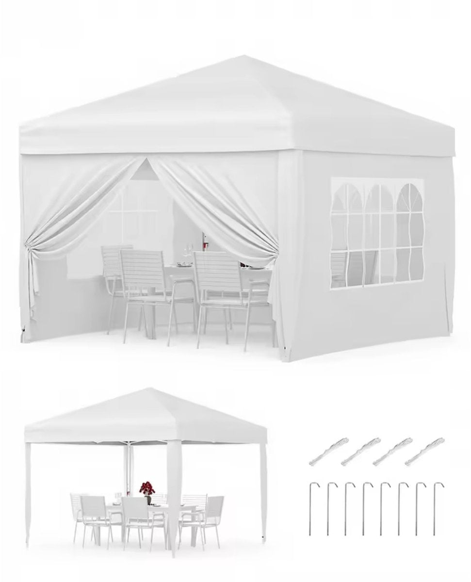 Opvouwbare partytent met vier zijwanden – 3 × 3 meter – productfoto 7