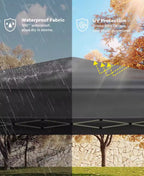 Opvouwbare partytent met vier zijwanden – 3 × 3 meter – productfoto 4