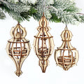 Houten kerstboomhangers bouwpakket – set van 3 | Home Sweet Home