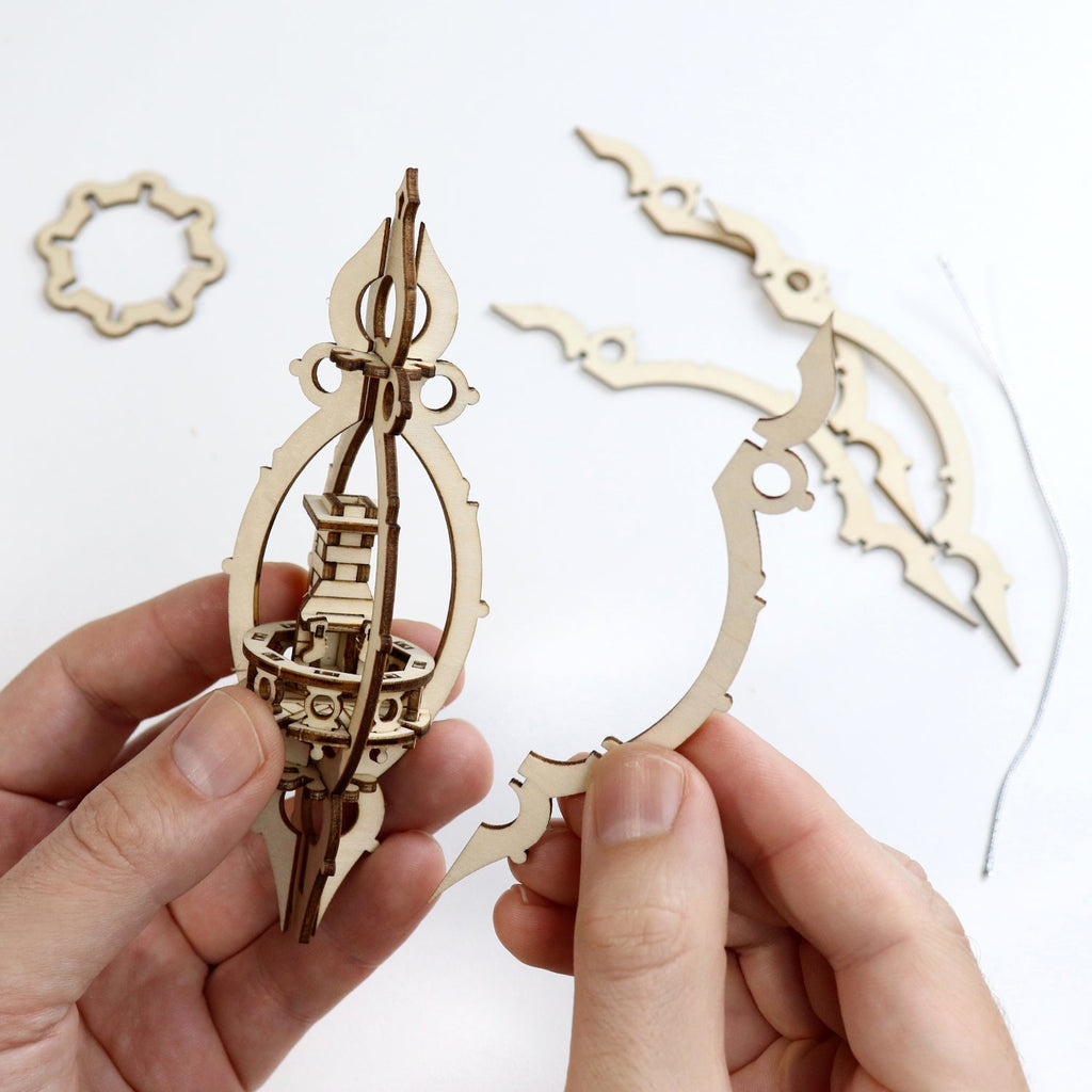 Houten kerstboomhangers bouwpakket – set van 3 | Home Sweet Home