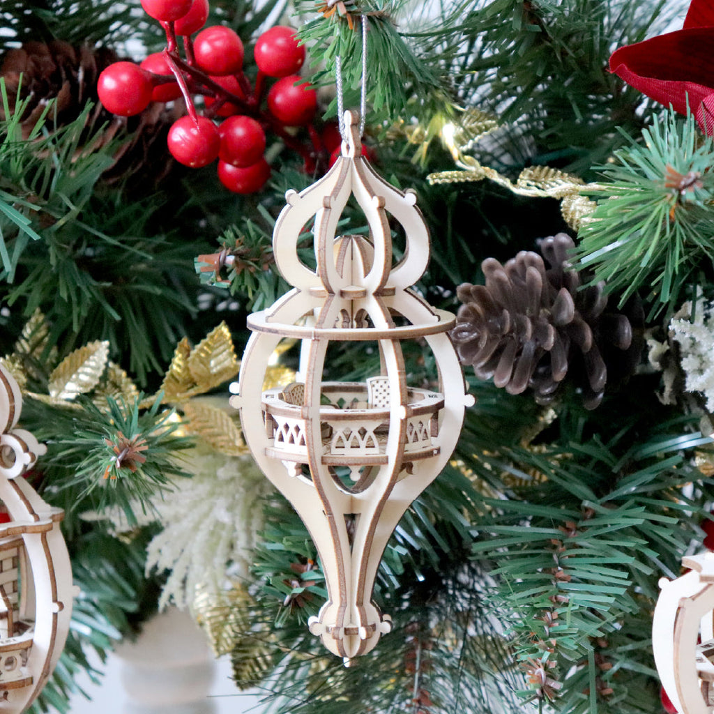 Houten kerstboomhangers bouwpakket – set van 3 | Home Sweet Home