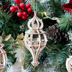 Houten kerstboomhangers bouwpakket – set van 3 | Home Sweet Home