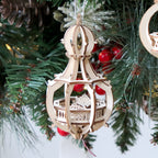 Houten kerstboomhangers bouwpakket – set van 3 | Home Sweet Home