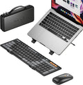 Remodius werkplekset met toetsenbord, muis en laptopstandaard