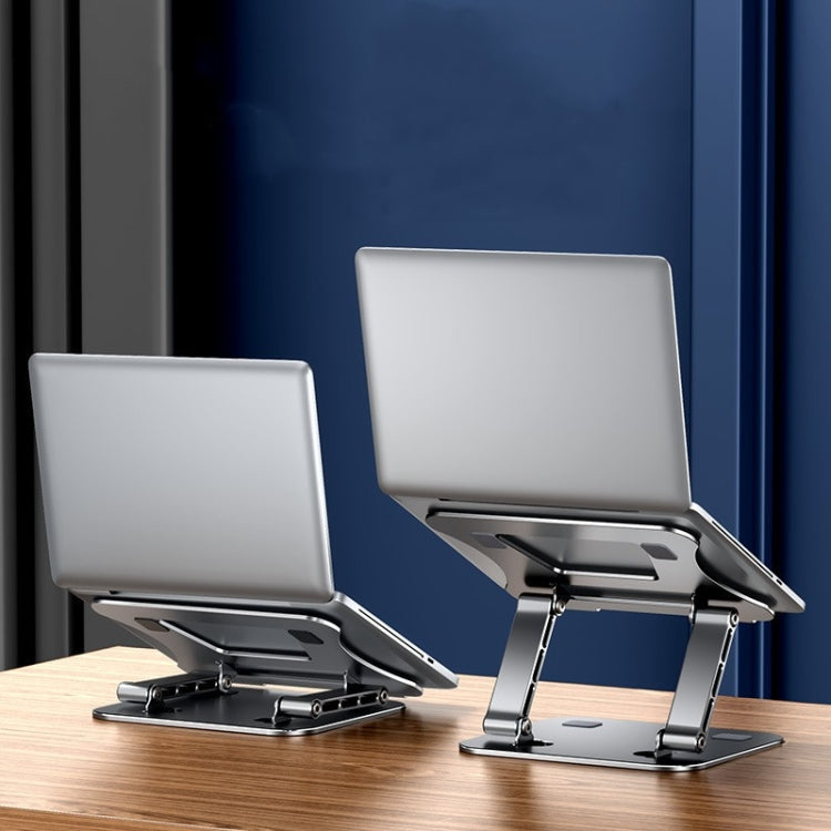 N16 opvouwbare aluminium laptopstandaard – Zilver
