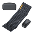 Productfoto: Remodius opvouwbaar Bluetooth toetsenbord en draadloze muis – set