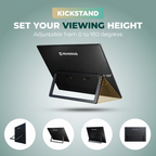 Remodius draagbare monitor 16 inch – 2.5K IPS, USB-C en HDMI