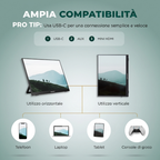 Remodius draagbare monitor 16 inch – 2.5K IPS, USB-C en HDMI