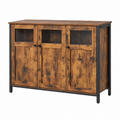Vasagle - Dressoir - Bruin - 100x35x75 cm op witte achtergrond