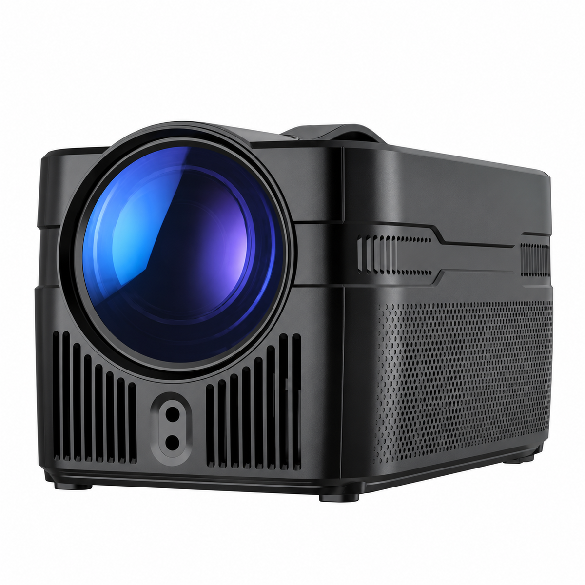 Ultra Short Throw Projector 1080P Full HD – 900ANSI, Android Smart, Auto Focus, WiFi6 & Bluetooth op witte achtergrond